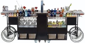 Drinks Trolley Evolution Bar w/ Glass Froster Section
