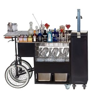 Drink Trolley Evolution w/ Glass Froster Section
